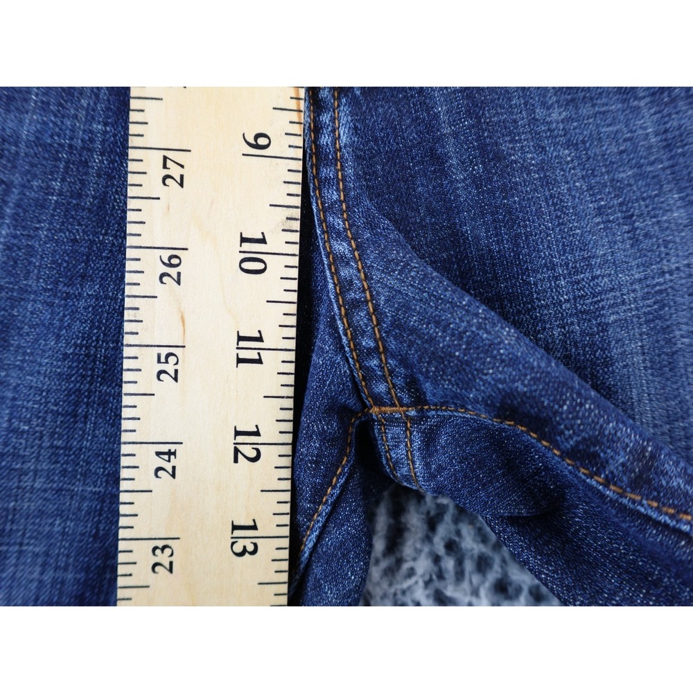Lucky Brand 221 Jeans Mens 38x30 Straight Fit Dark Wash Stretch Denim‎ Jeans - Picture 8 of 15